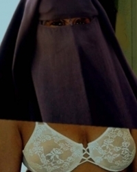 Adriana naked with burqa