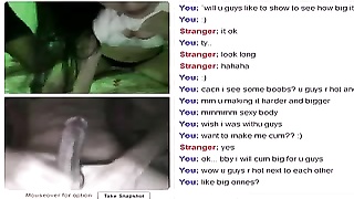 Omegle 43 - Two  Chicks Execute Me Spunk   Porn Videos At PornWorms Porntube