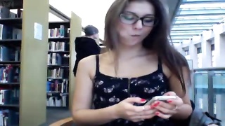 Camgirl In Library Porn Videos At PornWorms Porntube